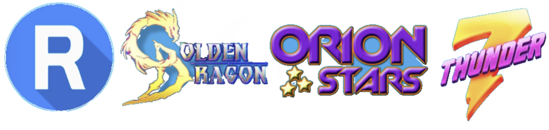 Supported games: Riversweeps, Golden Dragon, Orion Stars and Thunder7